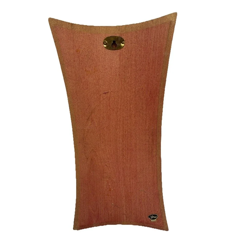 Vintage‎ Wooden Italian Florentine Wall Plaque Frame Apco Japan Bridgertoncore